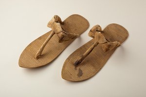 Paar Sandalen, ca. 1390-52 v. Chr.