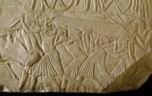Relief aus dem Grab von Horemheb (Stein)