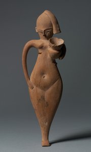 Statuette eines Dienstmädchens, ca. 1323-1186 v. Chr.