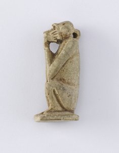 Sitzender Affe, Neues Reich, ca. 1292-1190 v. Chr.