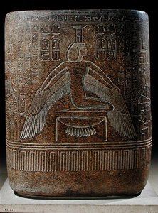 Nephthys schützt den Pharao, vom Sarkophag von Ramses III (ca. 1854-1153 v. Chr.) aus seinem Grab im Tal der Könige, Neues Reich
