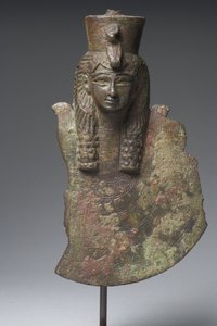 Aegis der Isis, Spätzeit (Bronze) von Egyptian 26th Dynasty