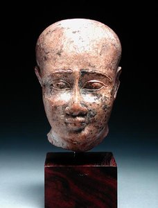 Männlicher Kopf, ca. 350 v. Chr.
