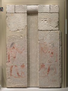 Falsche Tür von Nykara, 2408-2341 v. Chr. von Egyptian 5th Dynasty