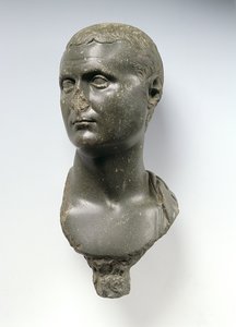 Büste eines römischen Adligen, angeblich Mark Anton, möglicherweise aus Alexandria, Ägypten, 50 v. Chr. - 50 n. Chr.