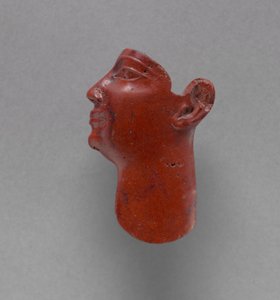 Einlage: Kopf eines Königs, 380-246 v. Chr.