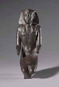 Statuette eines knienden Königs, griechisch-römische Zeit, 304-30 v. Chr.