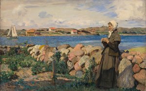 Von der norwegischen Schärenküste von Hjalmer Eilif Emanuel Peterssen