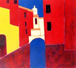 Rio in Cannaregio, Venedig, 1999 von Eithne Contemporary Artist Donne