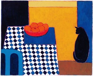 Stillleben mit Boris, 2002 von Eithne Contemporary Artist Donne