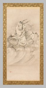 Chokoro zu Pferd