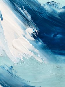 Abstrakte Blaue Bewegung