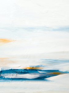 Abstrakter Horizont Gold
