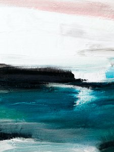Abstrakter Ozeanhorizont
