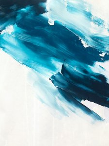 Dynamische Blaue Wellen