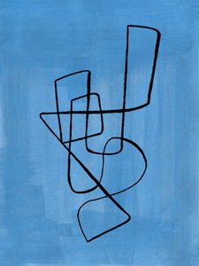 Moderne geometrische Linien