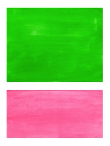 Lebhafte Grün-Pink Blöcke von Ejaaz Haniff