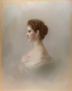 Porträt von Großfürstin Elisabeth Fjodorowna, Prinzessin Elisabeth von Hessen und bei Rhein von Ekaterina Ieronimovna Viskovatova