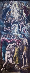 Die Taufe Christi von El (1541 1614) Greco