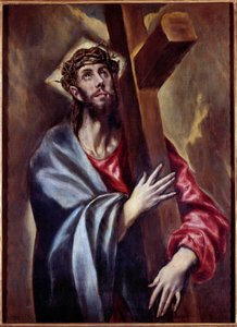 Christus trägt das Kreuz von El Greco