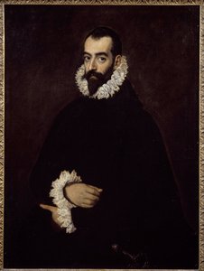 Vermutetes Porträt des Herzogs von Benavente Gemälde von Domenikos Theotokopoulos genannt El Greco (1541-1614)