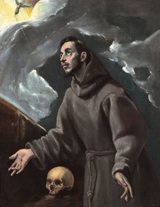 Der heilige Franziskus empfängt die Stigmata von El Greco