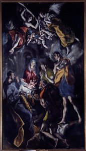 Die Anbetung der Hirten von El Greco