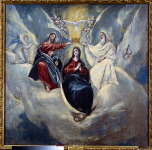 Die Krönung der Jungfrau von El Greco