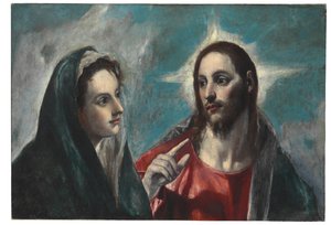 Christus nimmt Abschied von seiner Mutter von El Greco