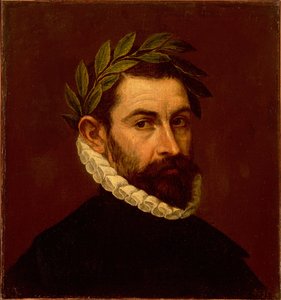 Porträt des Dichters Alonso de Ercilla y Zuniga 1533-1594, zwischen 1576 und 1578 von El Greco