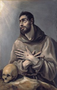Der heilige Franziskus in Ekstase, um 1580