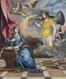 Die Verkündigung, ca. 1576 von El Greco