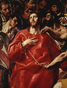 Die Entkleidung Christi (Detail) von El Greco