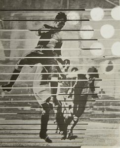 Fußballspieler, 1926 von Eliezer Markowich Lissitzky