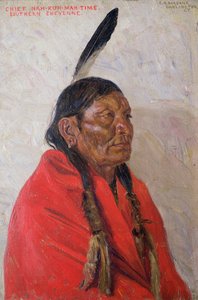 Häuptling Nah-kuh-mah-time von Elbridge Ayer Burbank