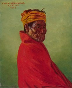 Geronimo von Elbridge Ayer Burbank