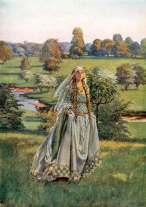Guinevere. Tennyson von Eleanor Fortescue-Brickdale