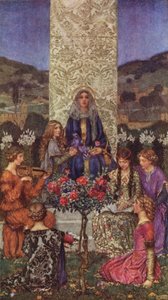 Unsere Dame singt Magnificat, Mit überaus süßen Tönen von Eleanor Fortescue Brickdale