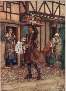Der Hausierer, Illustration aus 