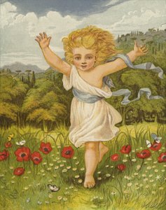 Die Lerche weckte Visionen endloser Hoffnungen von Eleanor Fortescue Brickdale