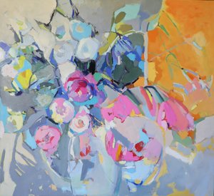 Abstrakte Blumenblüte
