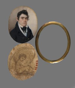 Porträt von John Haslett M.D., ca. 1822
