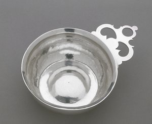 Porringer, um 1747-1810 von Elias Pelletreau