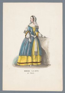 Rebecca (Die Jüdin) / 15. Jahrhundert von Elias Spanier