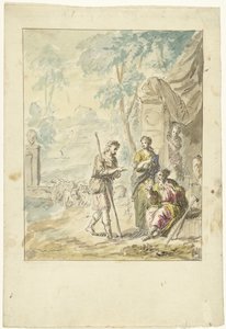 Jakob beklagt sich bei Laban von Elias van Nijmegen