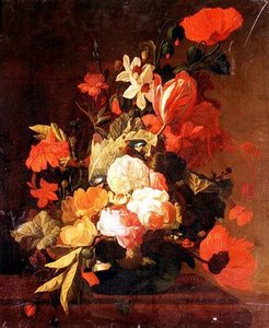 Rosen, Tulpen, Winden usw. von Elias van den (follower of) Broeck