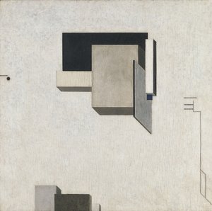 Proun 1 von Eliezer Markowich Lissitzky