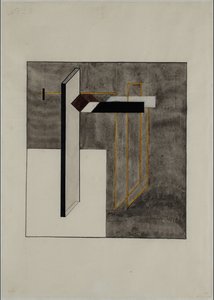 Proun 4B von Eliezer Markowich Lissitzky