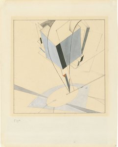 Proun 5 von Eliezer Markowich Lissitzky
