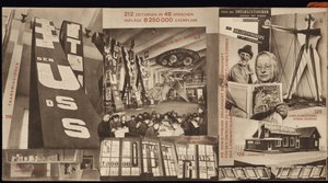UdSSR. Katalog des sowjetischen Pavillons auf der Internationalen Presseausstellung, Köln, 1928 von Eliezer Markowich Lissitzky